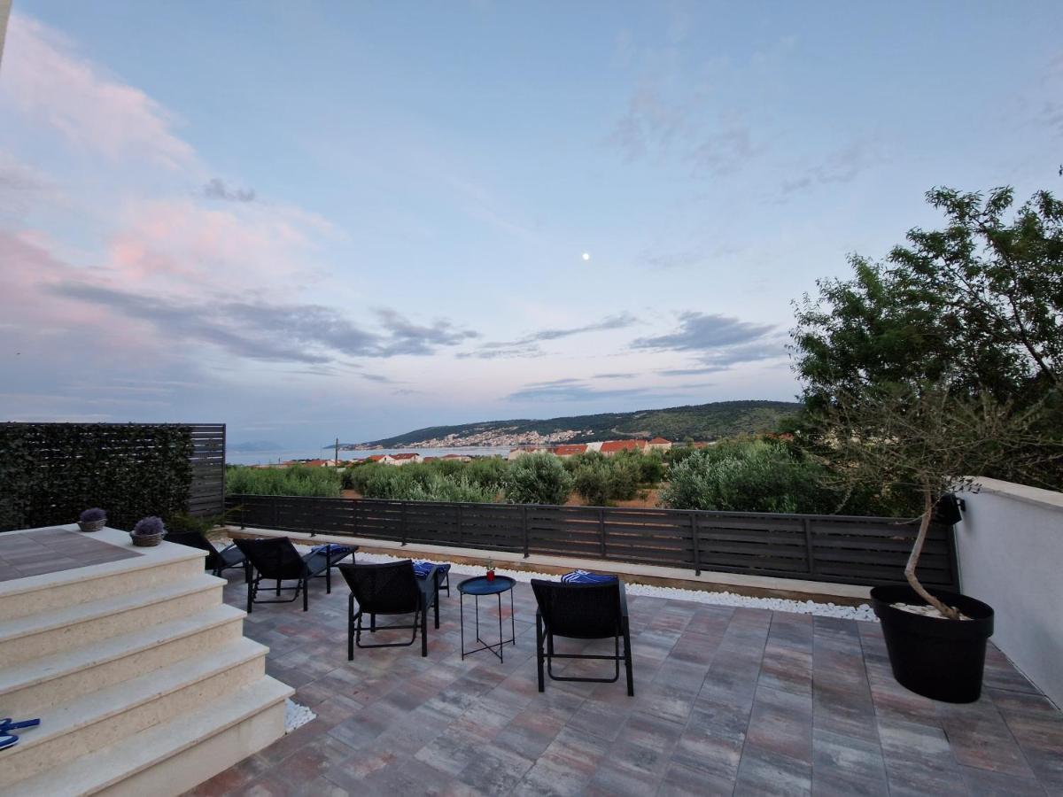 Apartman Marcelina 1 With Private Pool Trogir Dış mekan fotoğraf