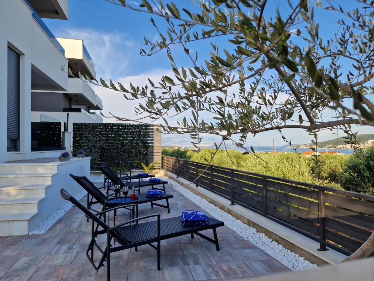 Apartman Marcelina 1 With Private Pool Trogir Dış mekan fotoğraf