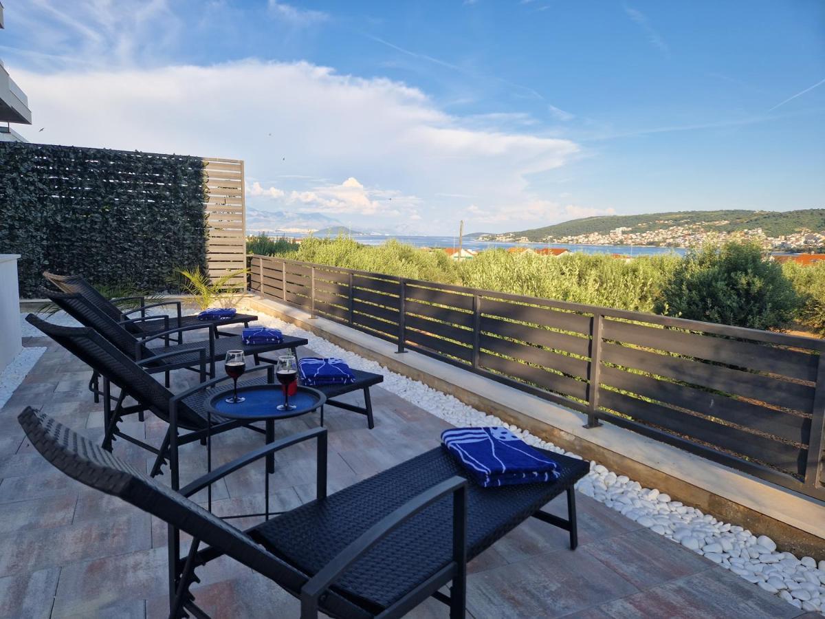 Apartman Marcelina 1 With Private Pool Trogir Dış mekan fotoğraf